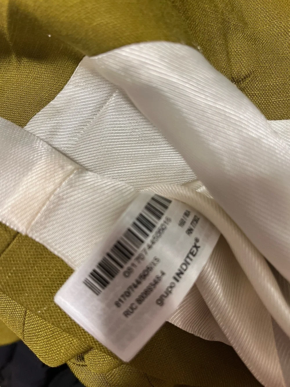 NEW WITHOUT TAG ZARA (TWO PIRCE SET ) linen pants and blazer XS  🚨NO DISCOUNT
